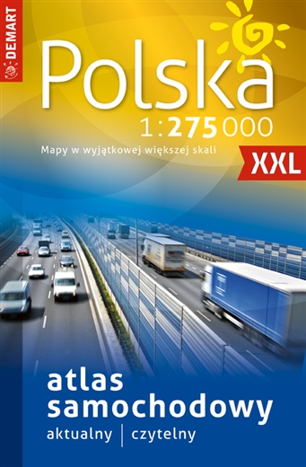 Atlas samochodowy Polski 1:275 000